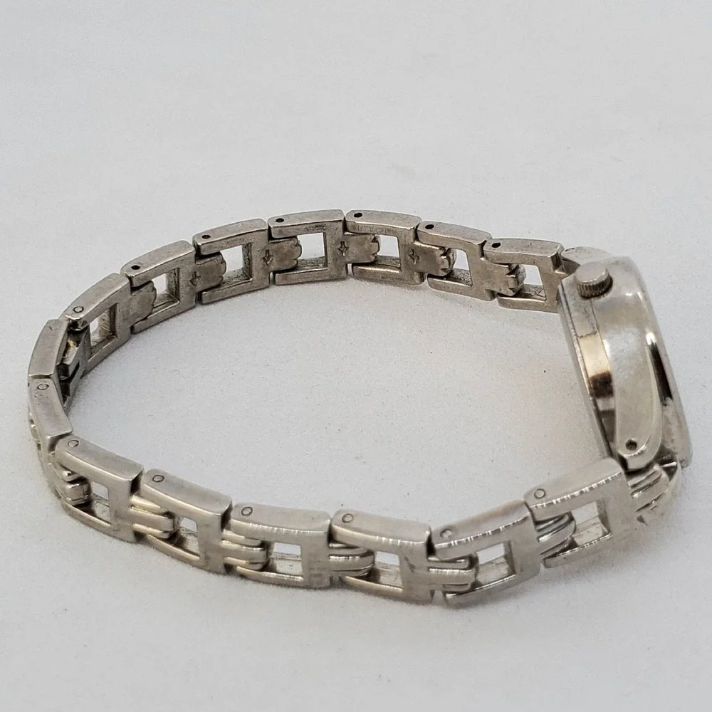 Easy‎ Read Women's Watch 24MM Gray Dial Gray Bracelet Band 7